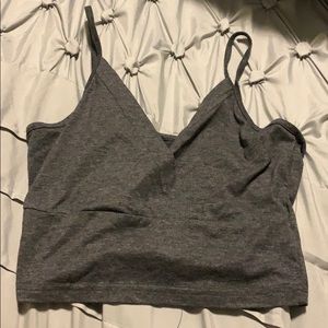 cute v neck crop top